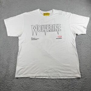 Darc Sport x Marvel Wolverine Rage White Shirt Size XL *368 Of 1000